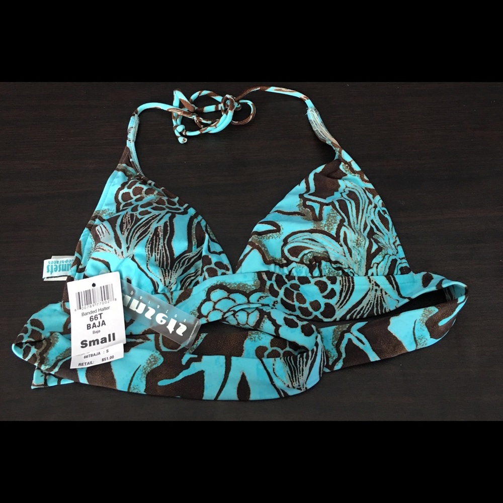Halter bathing suit top NWT